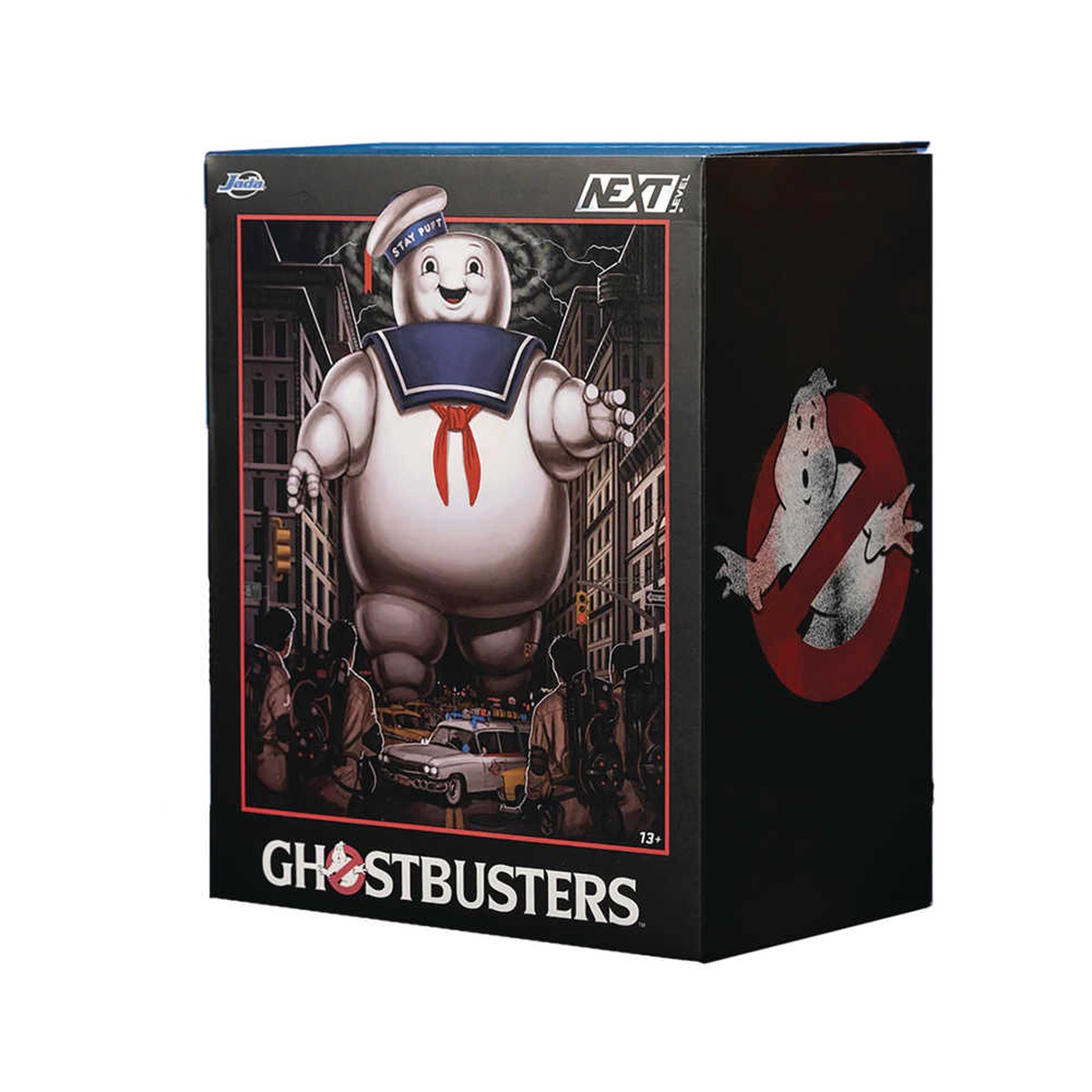 Ghostbusters 6in Stay Puft 1.65in Ecto-1 Die-Cast Diorama (N