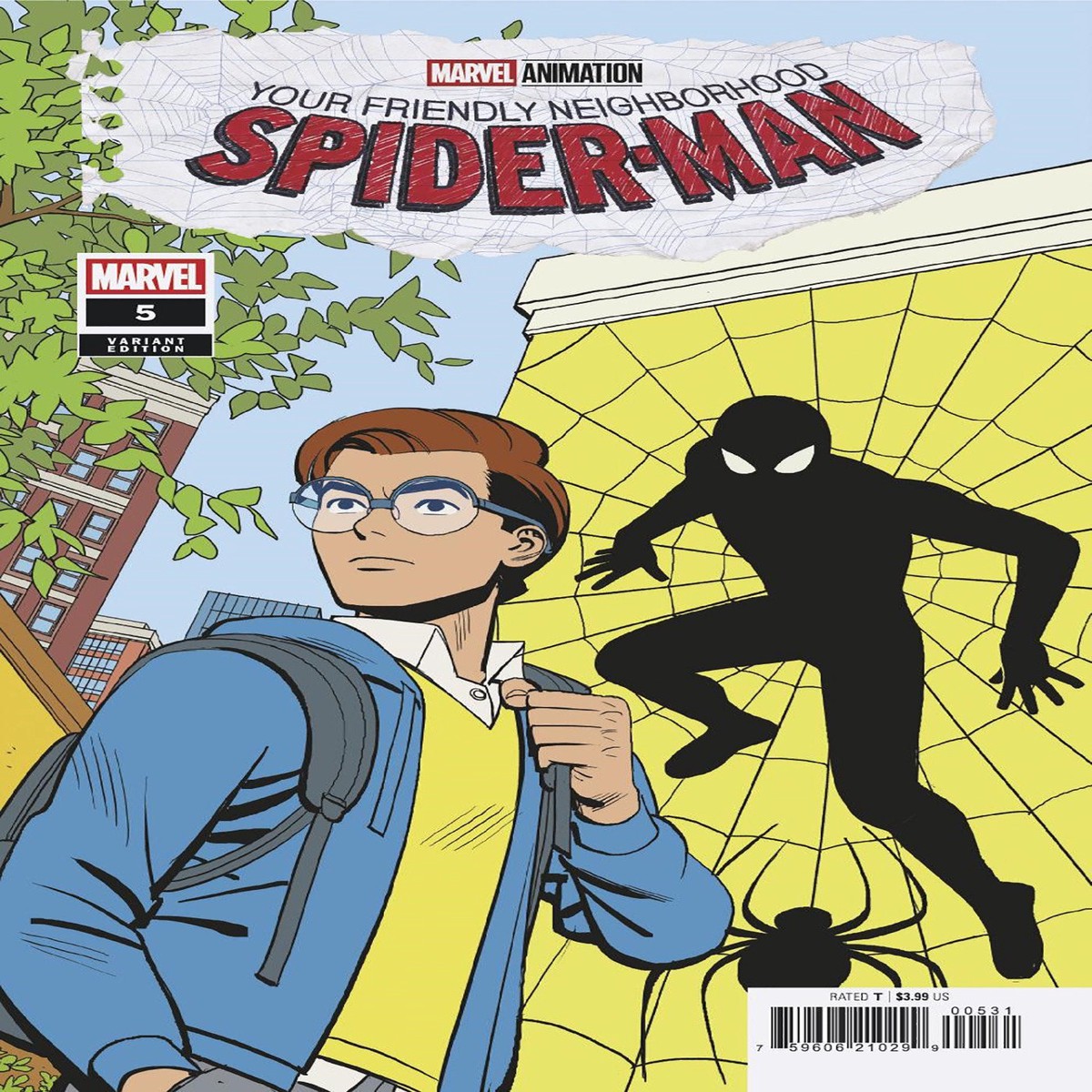 Your Friendly Neighborhood Spider-Man #5 Marvel Animation Variant