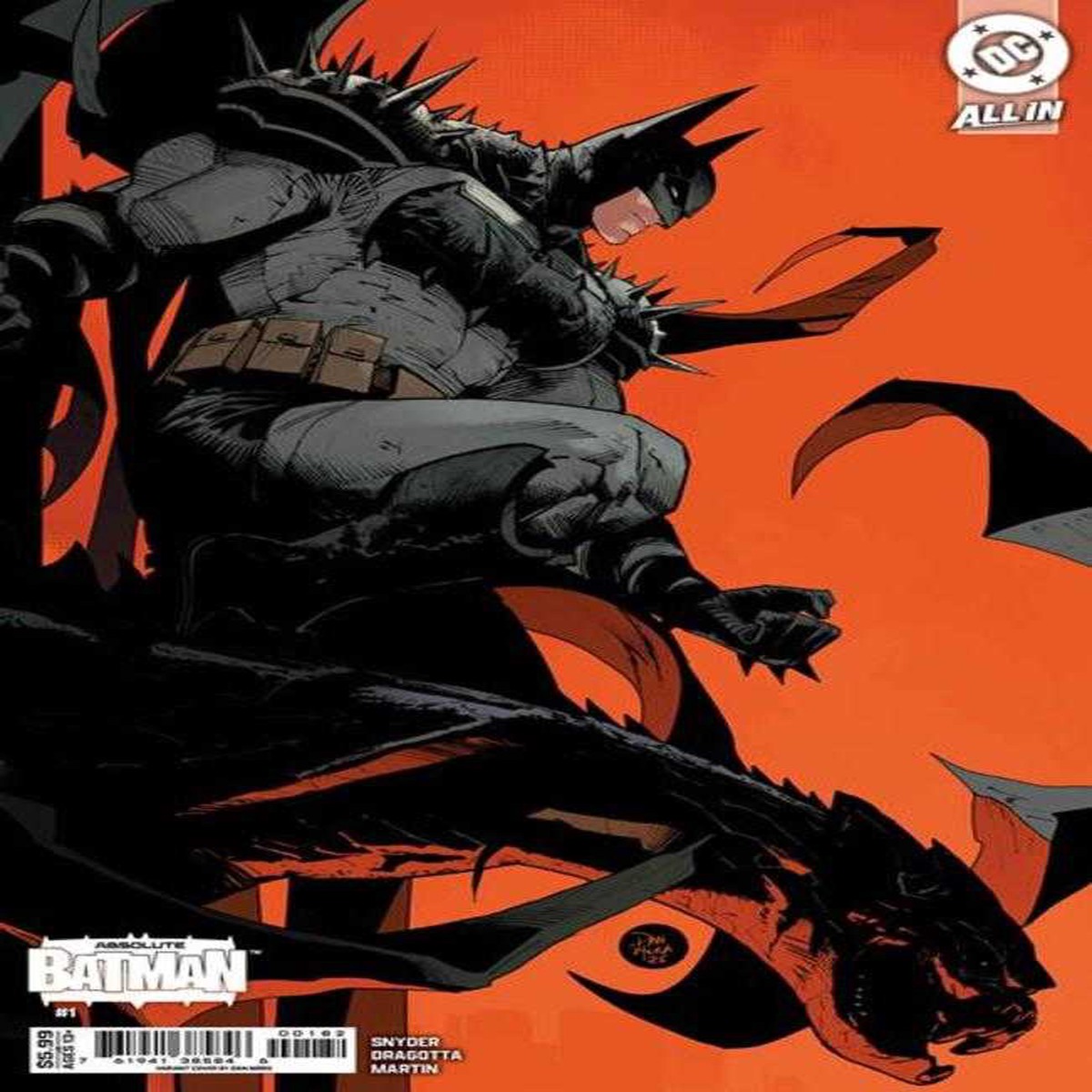 Absolute Batman #1 6th Print Cover B Dan Mora Card Stock Variant