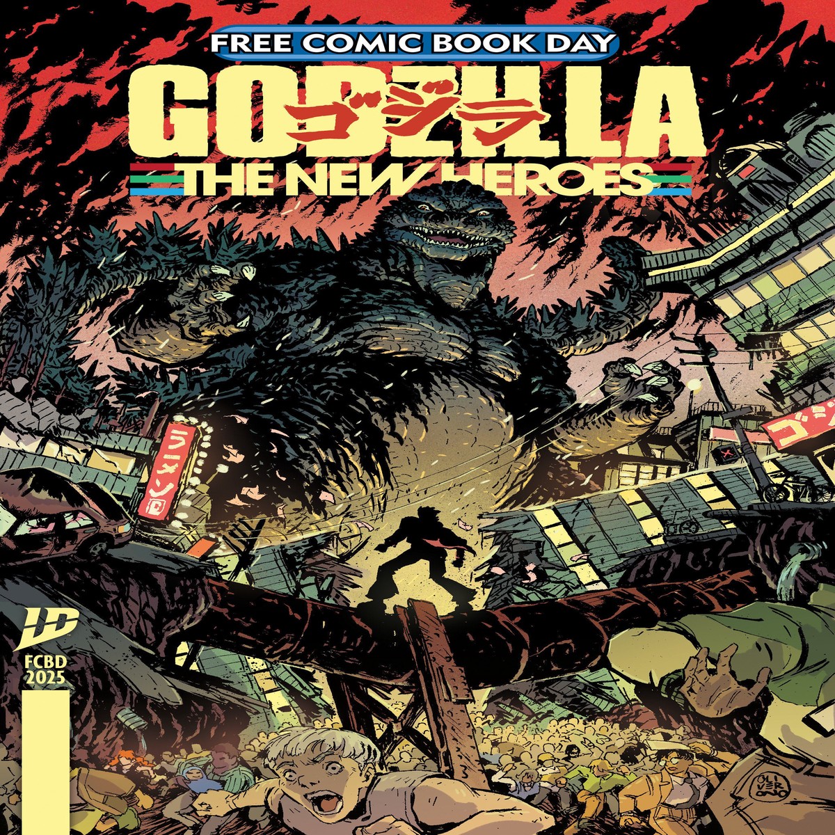 Free Comic Book Day 2025 Bundle Of 20 Godzilla New Heroes