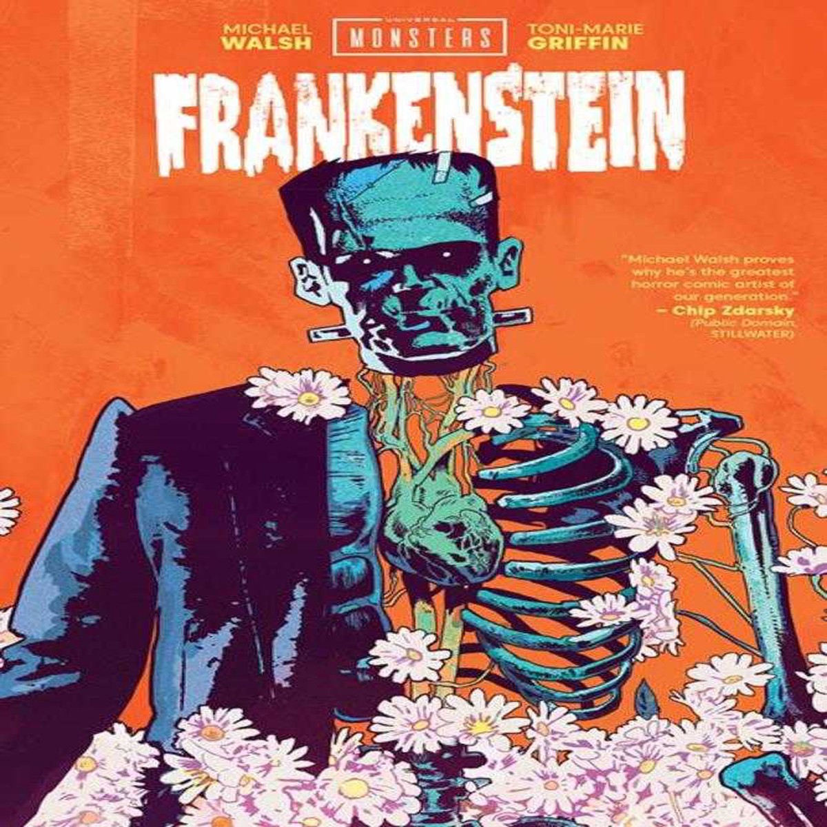 Universal Monsters Frankenstein Hardcover Michael Walsh