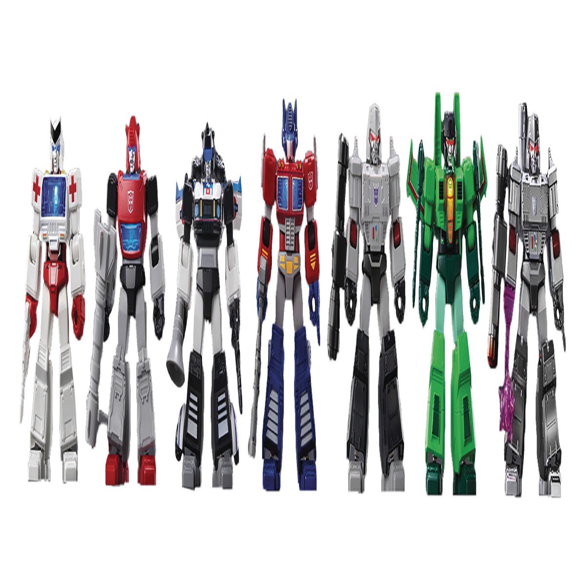 Blokees Transformers Shiny Ver 1 Mini Model Bmb 6pc Pdq (Net
