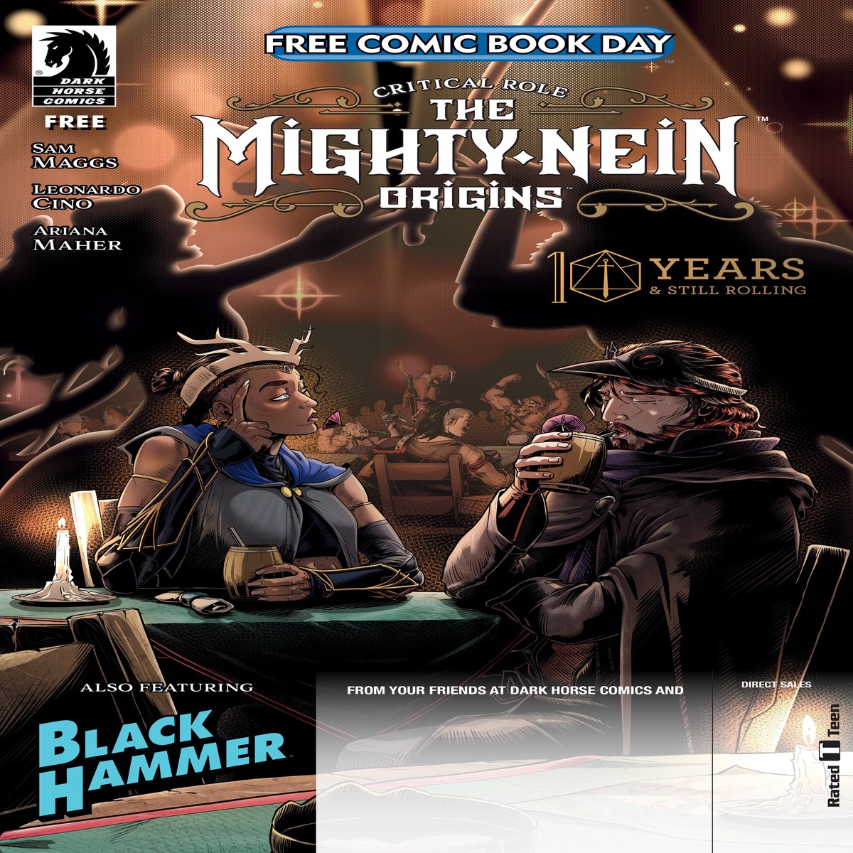Free Comic Book Day 2025: Critical Role/Black Hammer (Bundle Of 20)