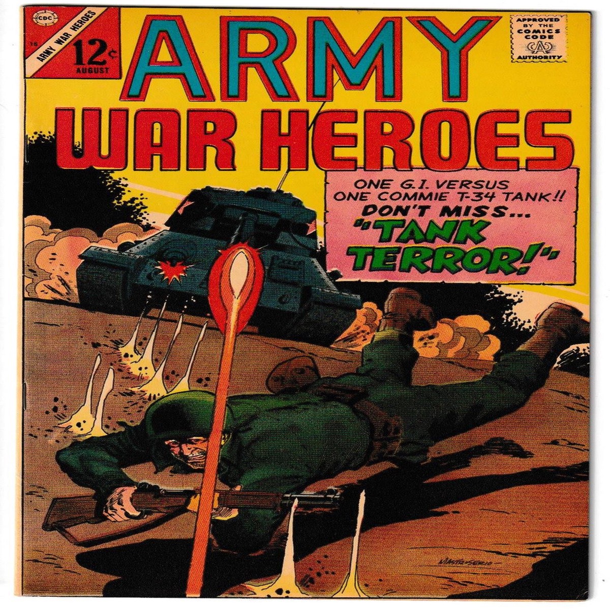 ARMY WAR HEROES #15 (CHARLTON 1966)