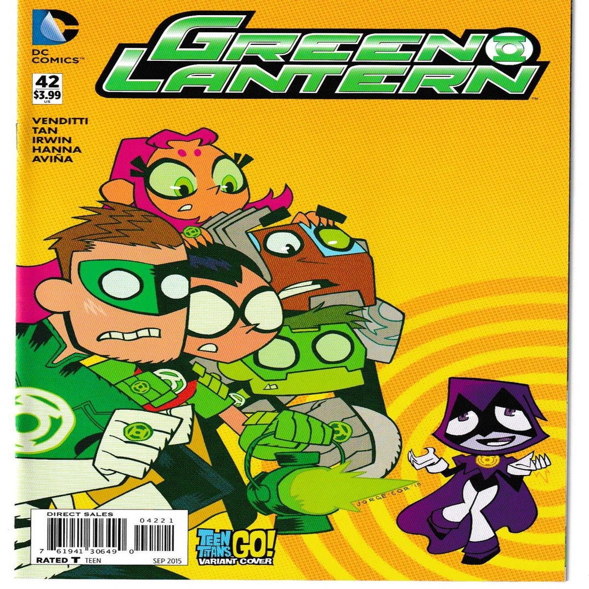 GREEN LANTERN (2011) #42 VAR (DC 2015)