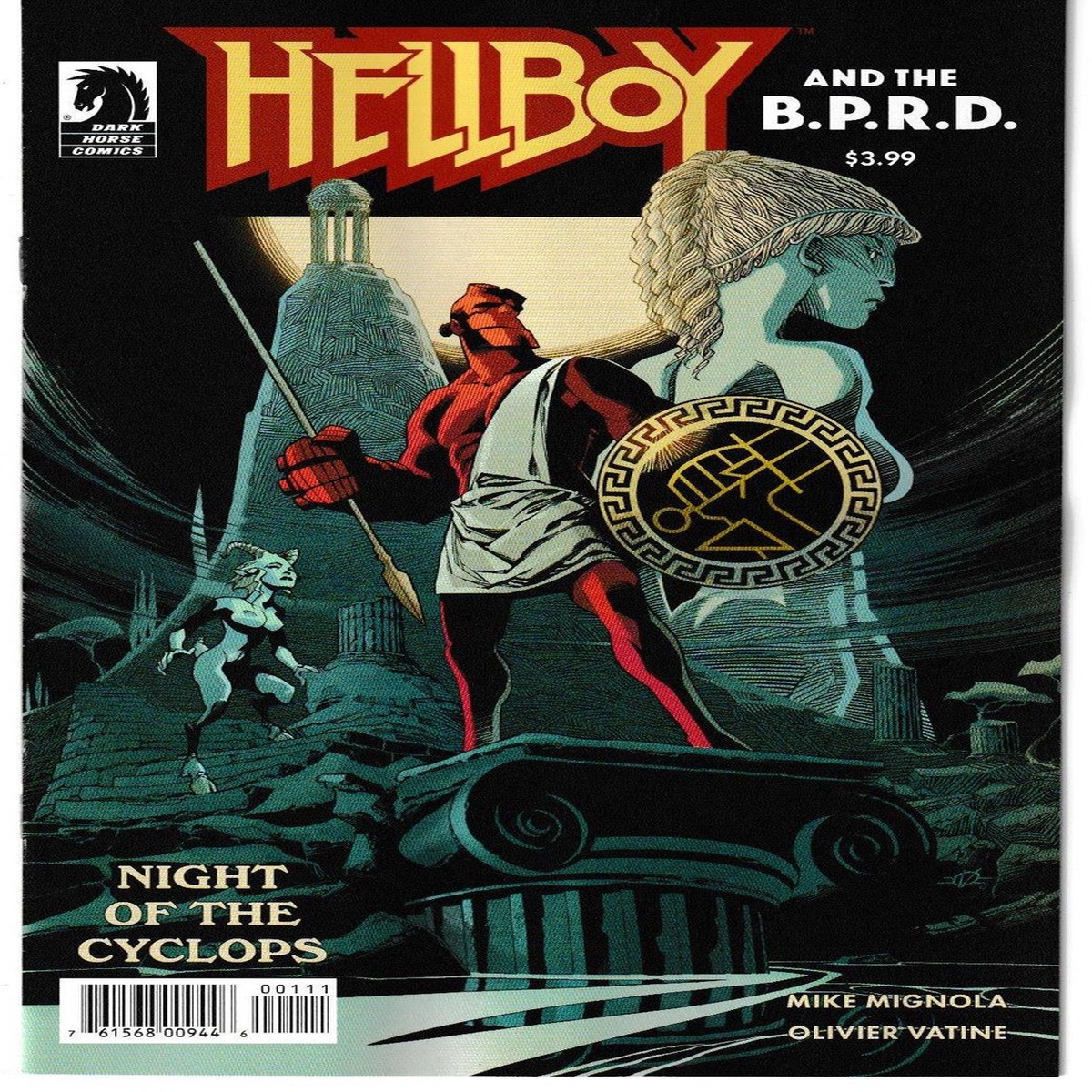 HELLBOY & BPRD NIGHT OF THE CYCLOPS ONE-SHOT CVR A (DARK HORSE 2022) "NEW UNREAD"