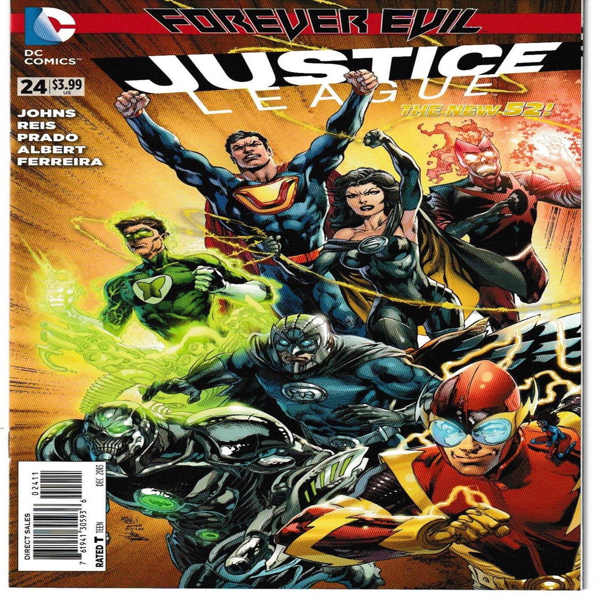 JUSTICE LEAGUE (2011) #24 (DC 2013)