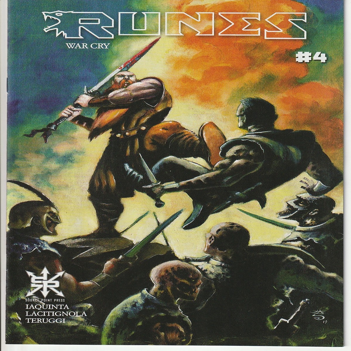 RUNES #4 (SOURCE POINT PRESS 2021) "NEW UNREAD"