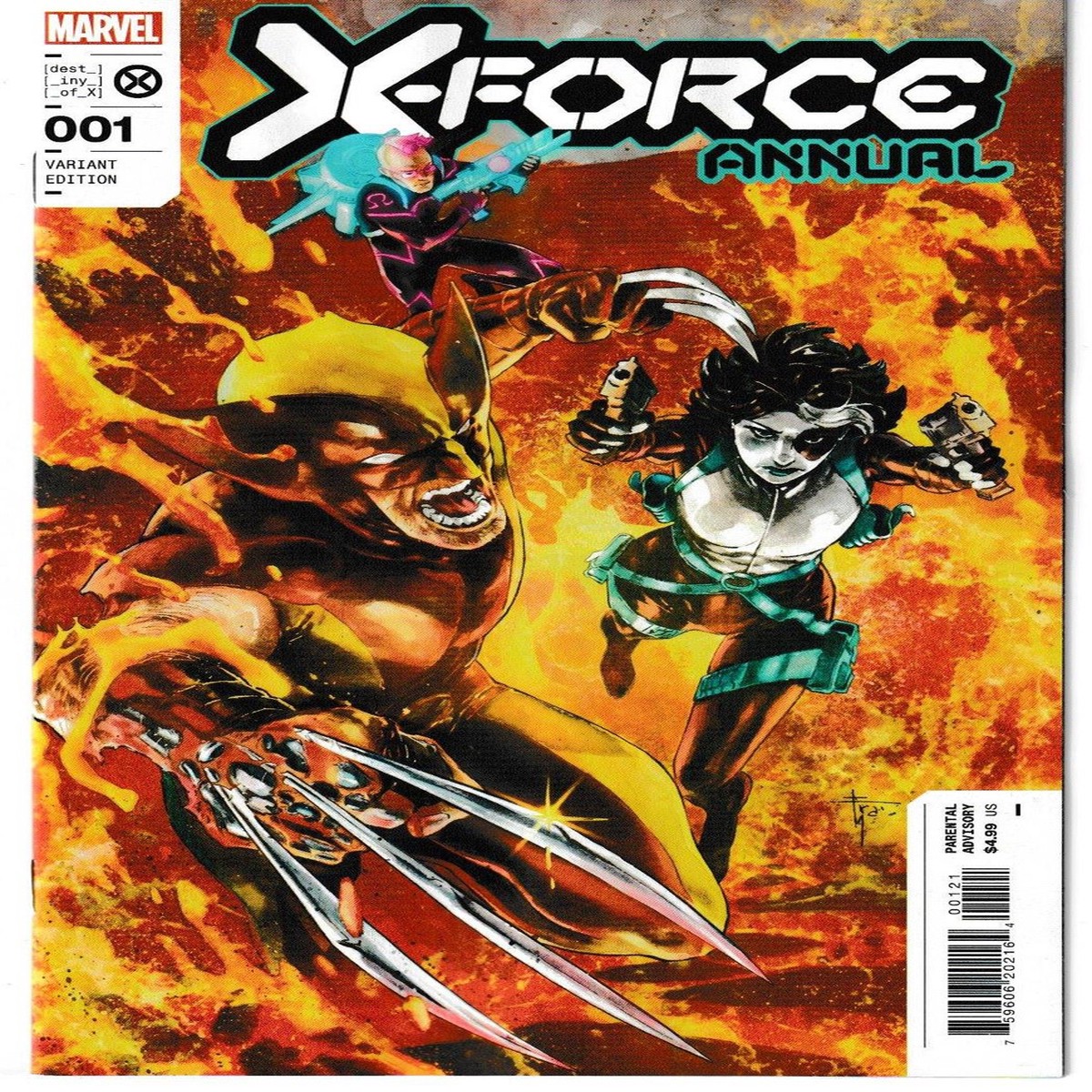 X-FORCE (2019) ANNUAL #1 MOBILI VAR (MARVEL 2022) "NEW UNREAD"