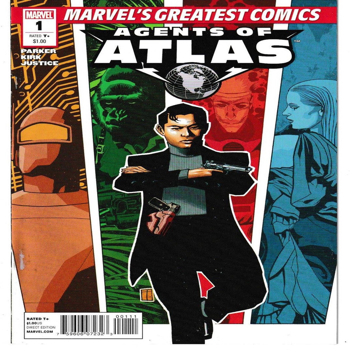 AGENTS OF ATLAS (2006) #1 MARVEL'S GREATEST COMICS REPRINT (MARVEL 2010)
