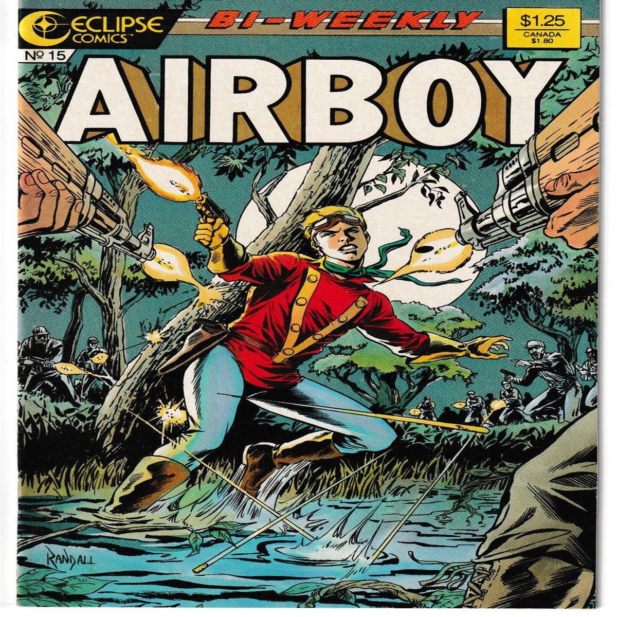 AIRBOY #15 (ECLIPSE 1987)