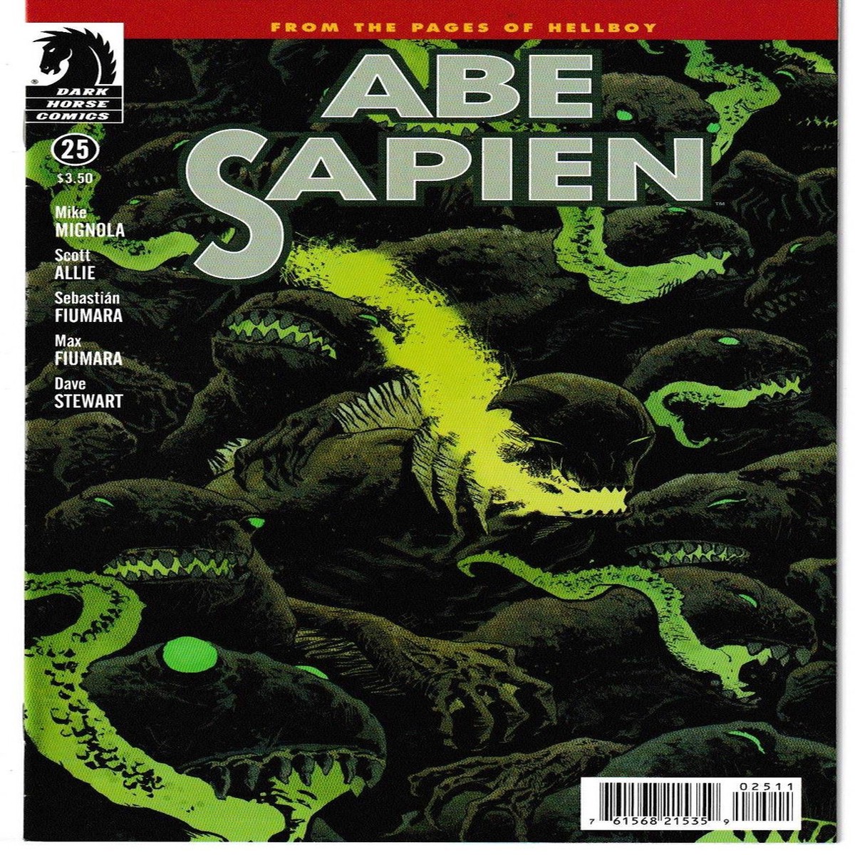 ABE SAPIEN #25 (DARK HORSE 2015)