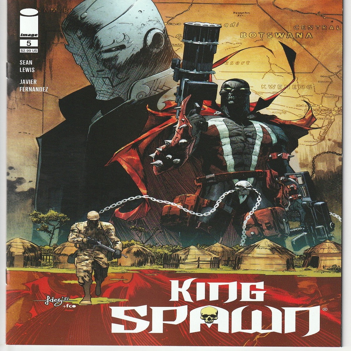 KING SPAWN #05 CVR B (IMAGE 2021) "NEW UNREAD"
