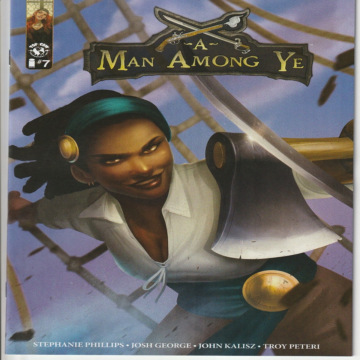 A MAN AMONG YE #7 CVR B (IMAGE 2021) "NEW UNREAD"