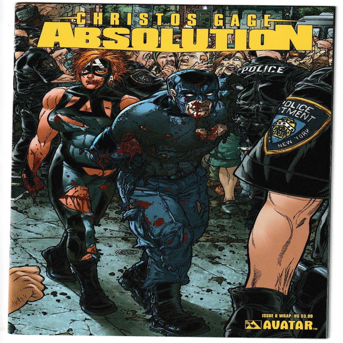 ABSOLUTION #6 (AVATAR PRESS 2009) CORNER DENT