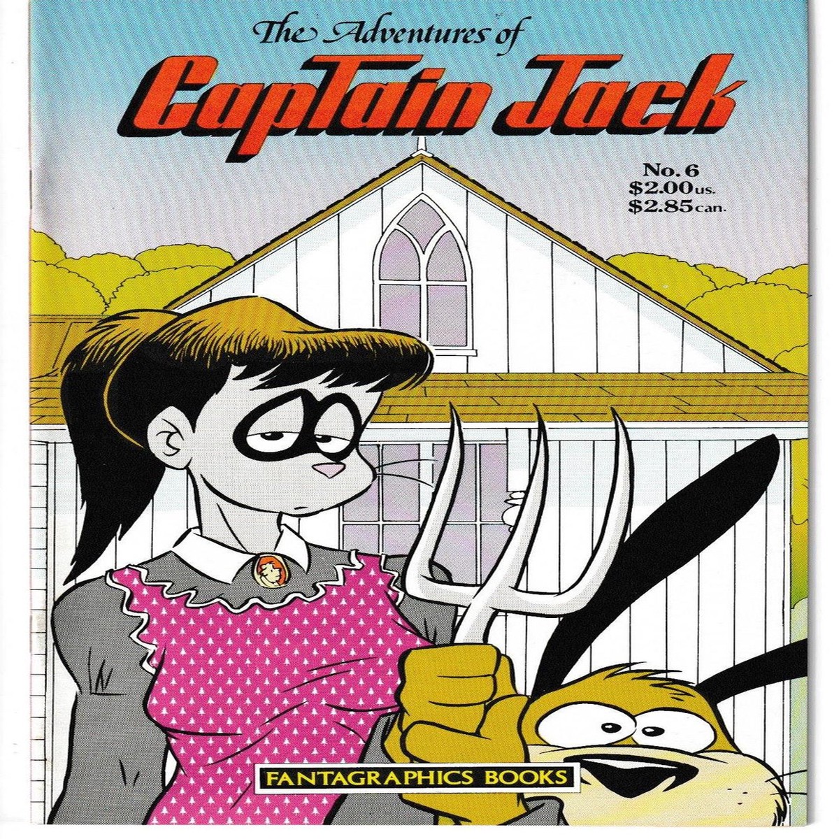 ADVENTURES OF CAPTAIN JACK #06 (FANTAGRAPHICS 1987)