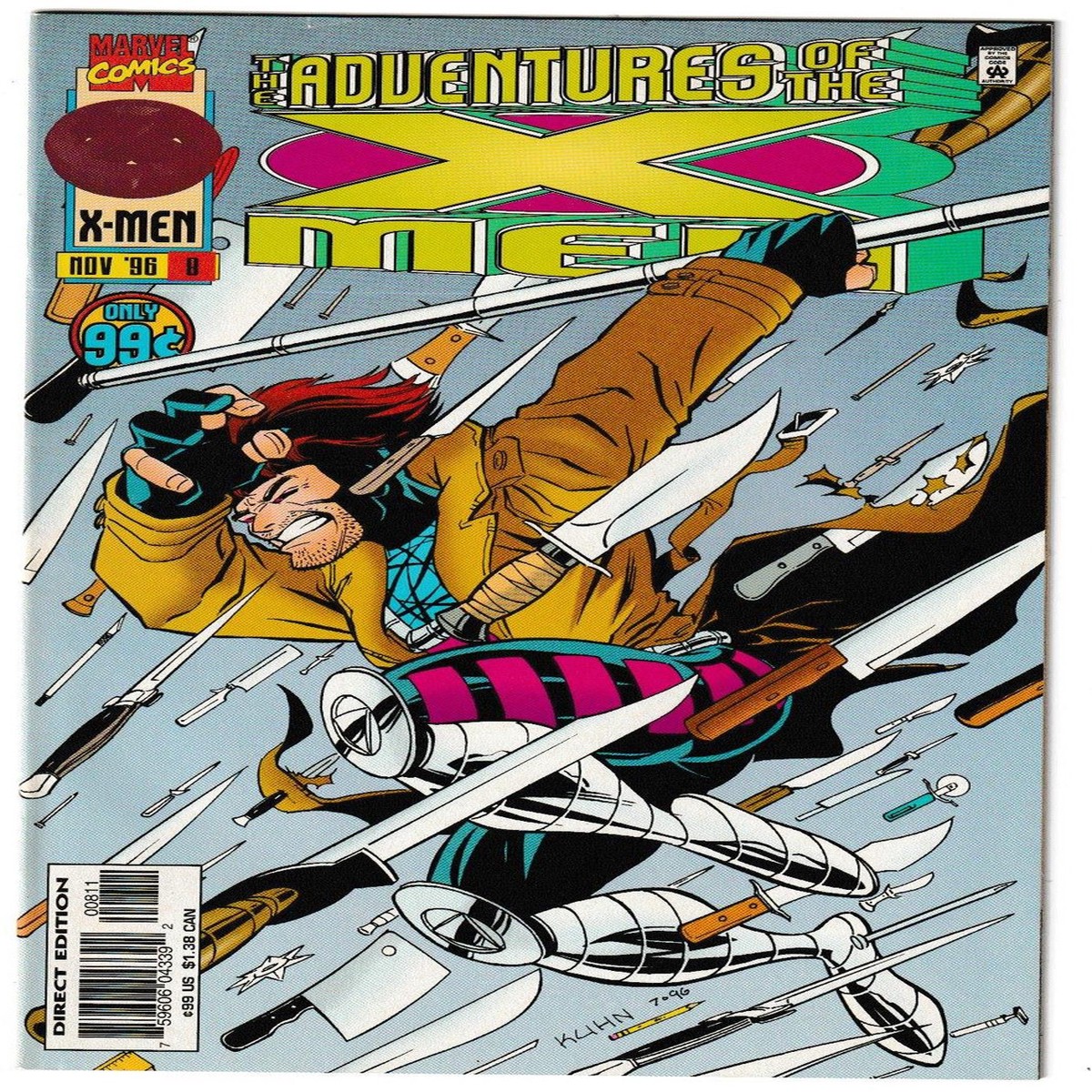 ADVENTURES OF THE X-MEN #08 (MARVEL 1996)