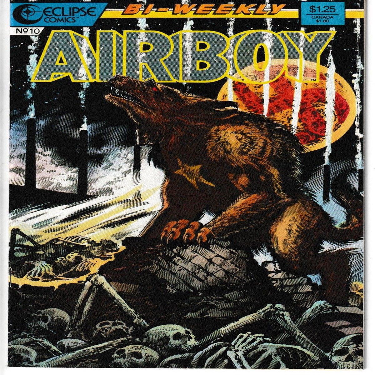 AIRBOY #10 (ECLIPSE 1986)