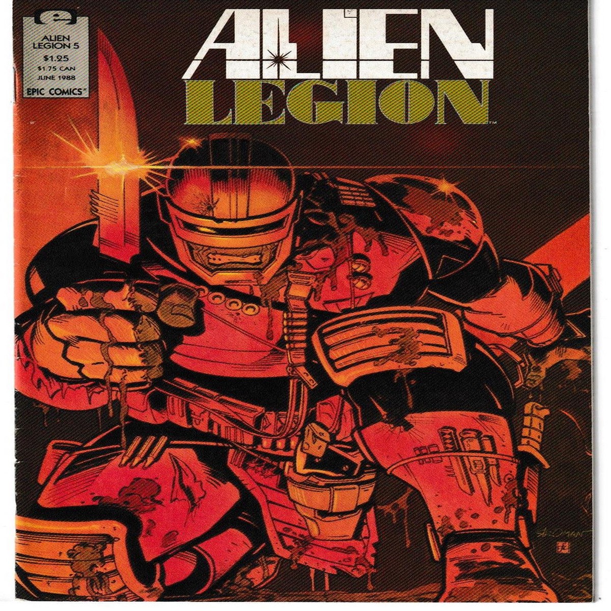 ALIEN LEGION (1987) #05 (EPIC 1988)