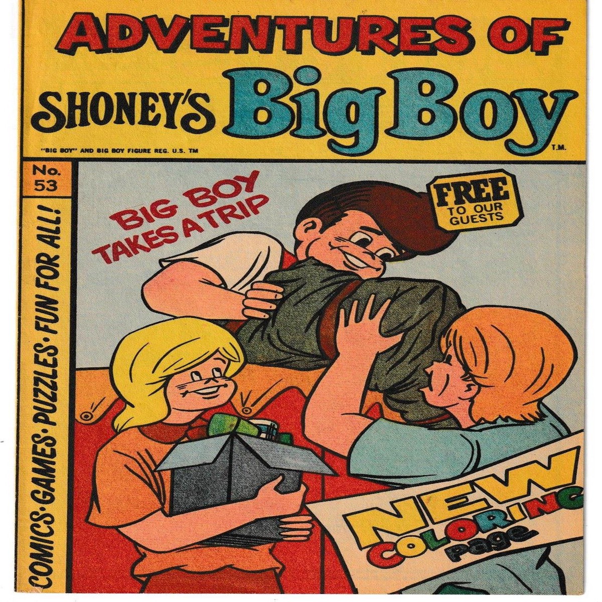 ADVENTURES OF BIG BOY #53 (WEBS ADV 1981)