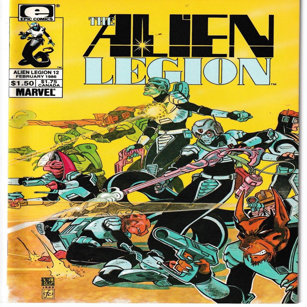 ALIEN LEGION #12 (EPIC 1986)