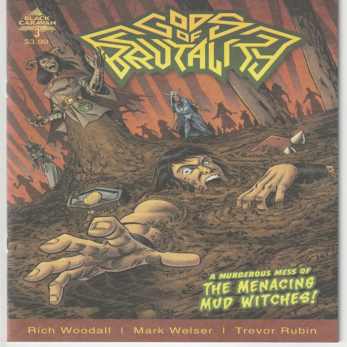 GODS OF BRUTALITY #3 (OF 4) (SCOUT 2021) "NEW UNREAD"