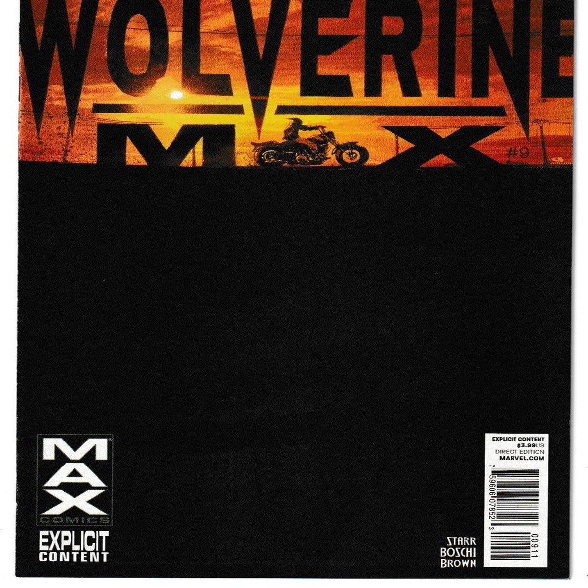 WOLVERINE MAX #09 (MARVEL 2013)