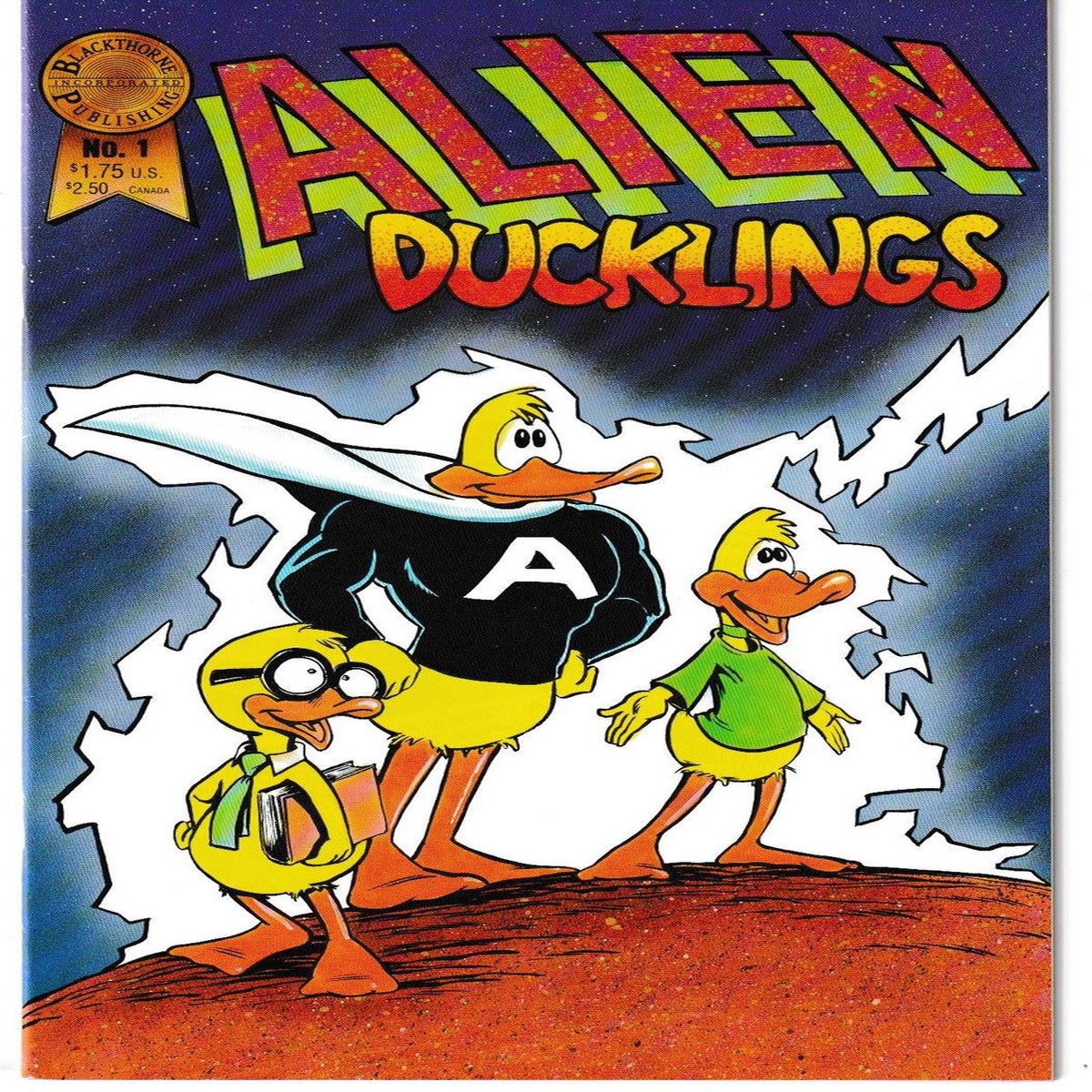 ALIEN DUCKLINGS #1 (BLACKTHORNE 1986)