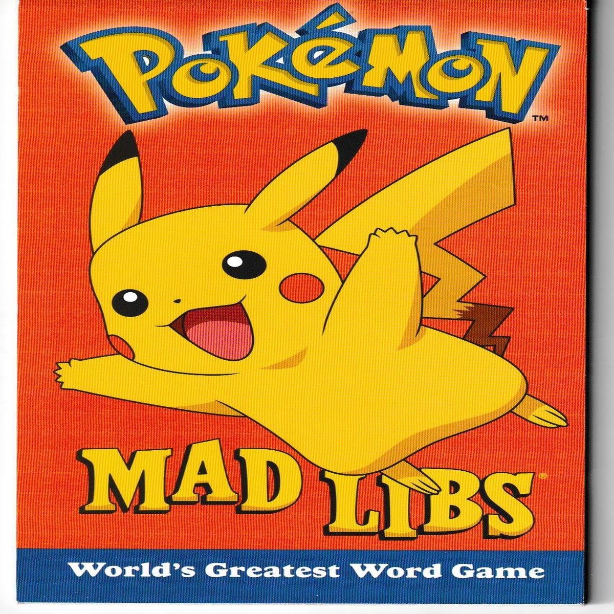 Pokemon Mad Libs