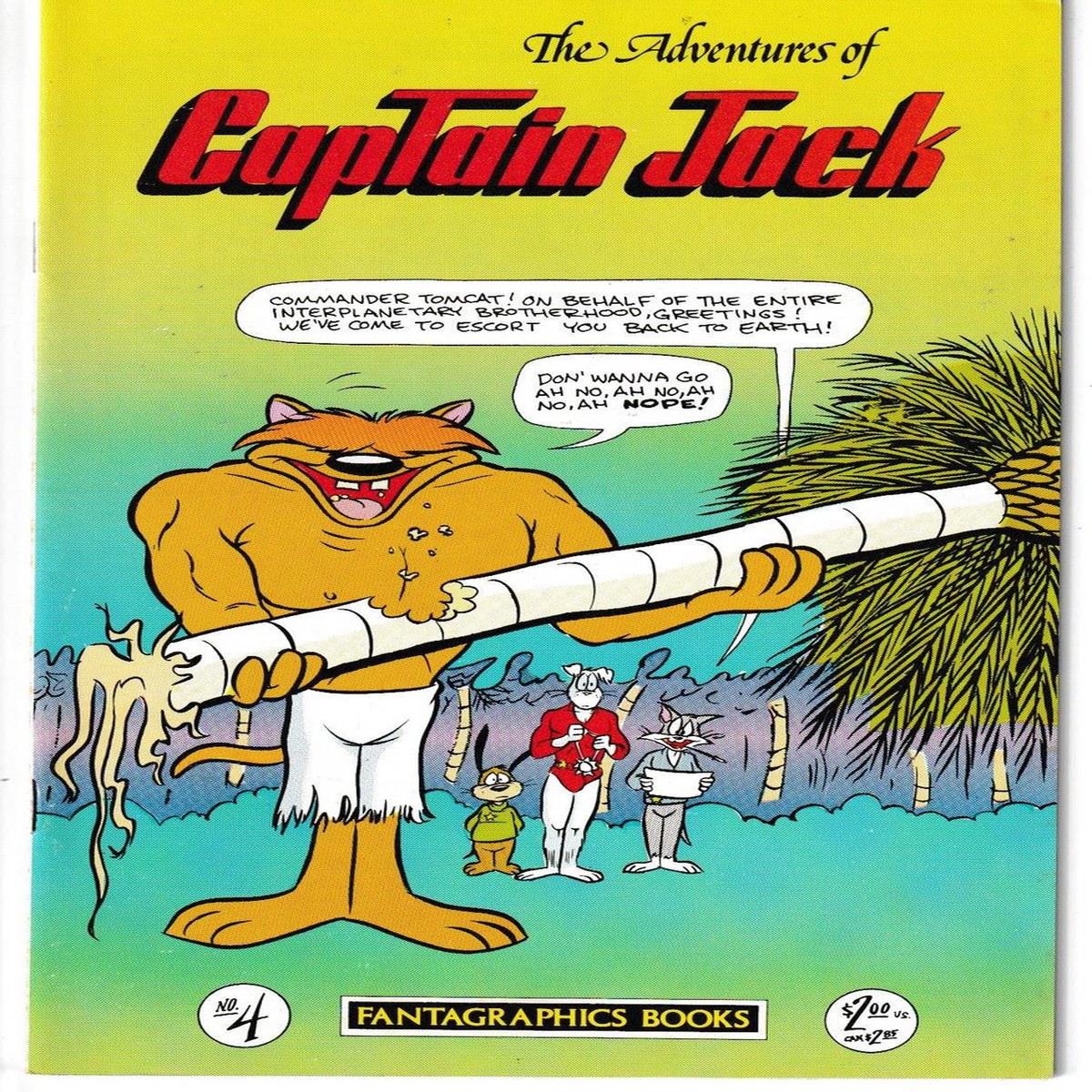 ADVENTURES OF CAPTAIN JACK #04 (FANTAGRAPHICS 1986)