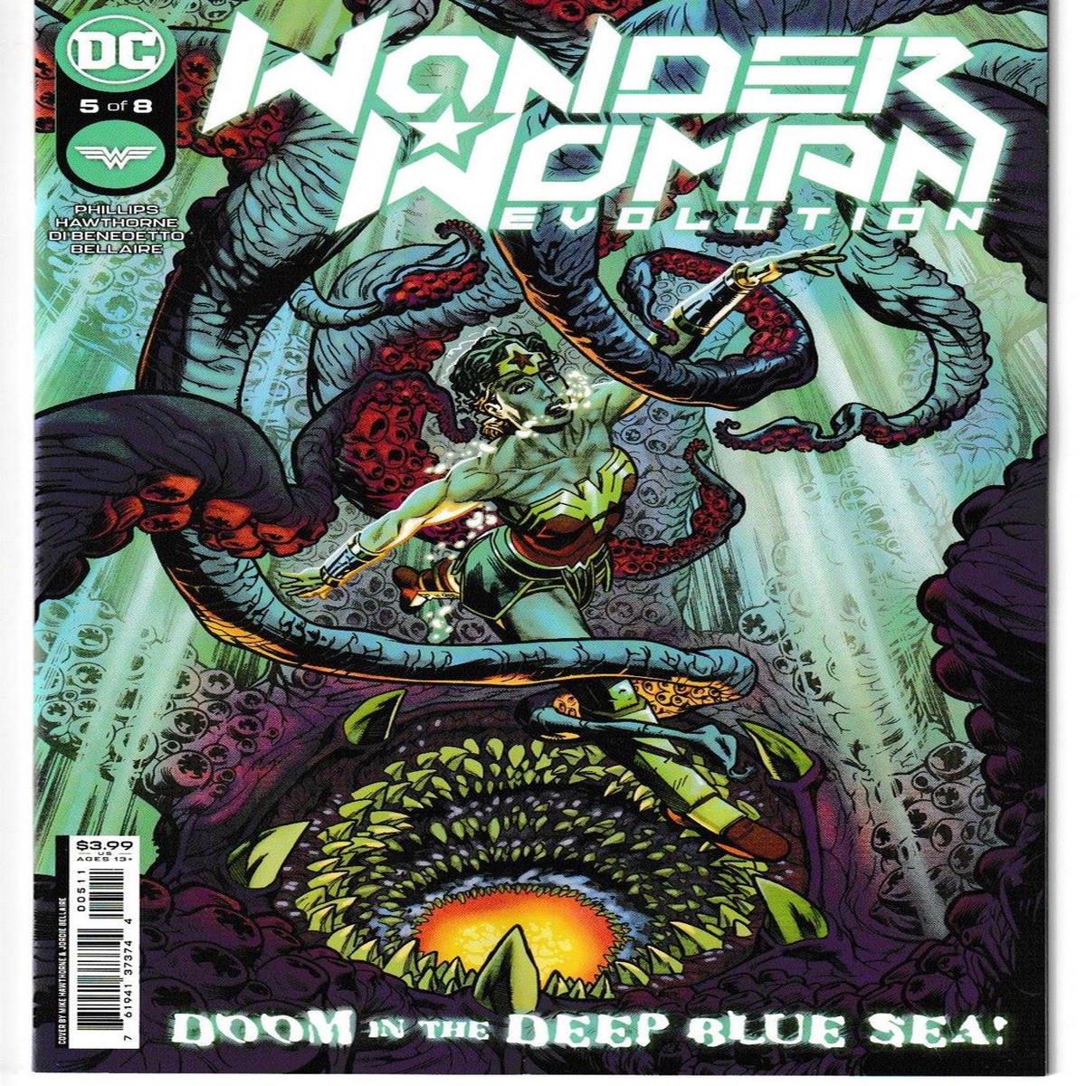 WONDER WOMAN EVOLUTION #5 (OF 8) CVR A (DC 2022) "NEW UNREAD"