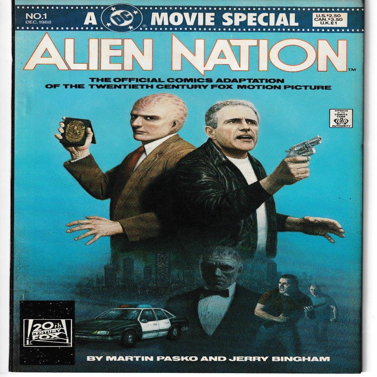 ALIEN NATION #1 (DC 1988)