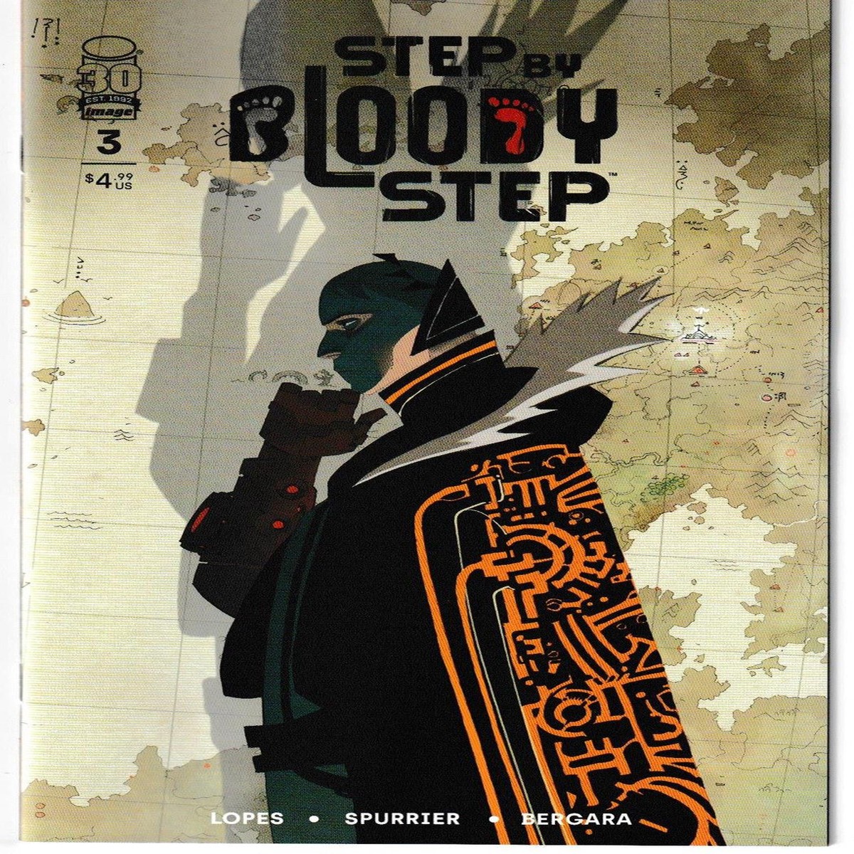 STEP BY BLOODY STEP #3 (OF 4) (IMAGE 2022) "NEW UNREAD"