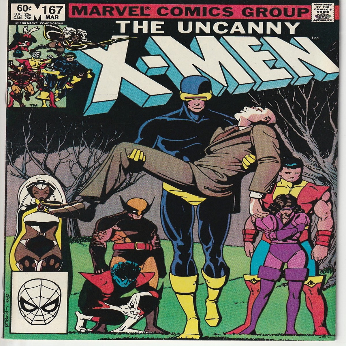 X-MEN/UNCANNY X-MEN #167 (MARVEL 1983)