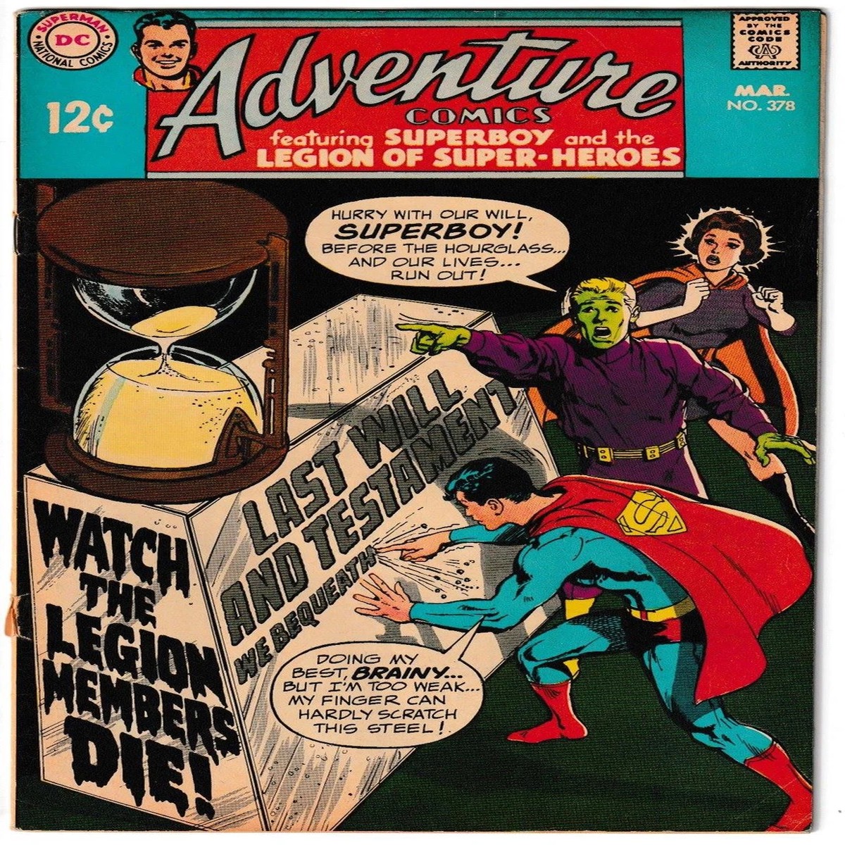 ADVENTURE COMICS #378 (DC 1969)