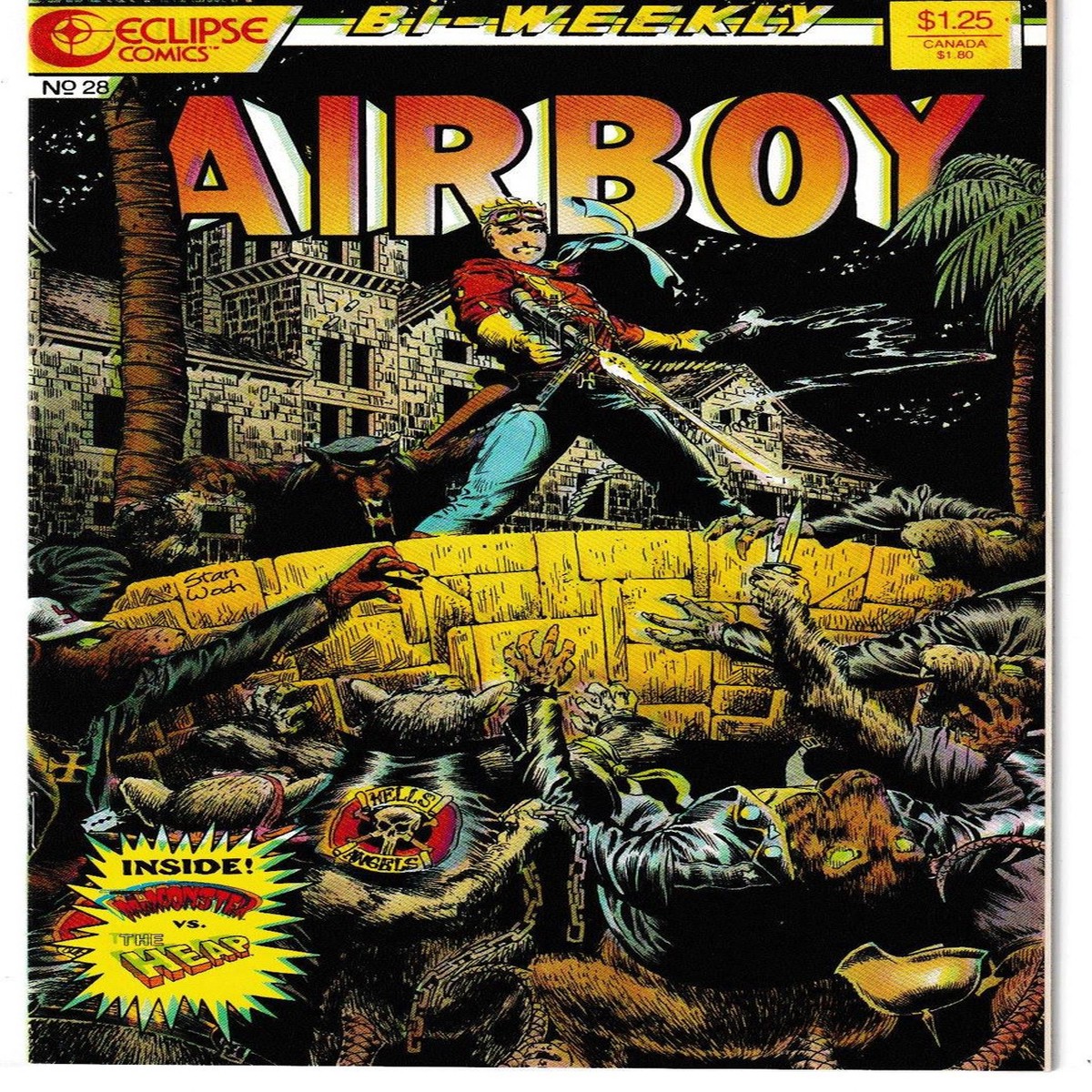 AIRBOY #28 (ECLIPSE 1987)