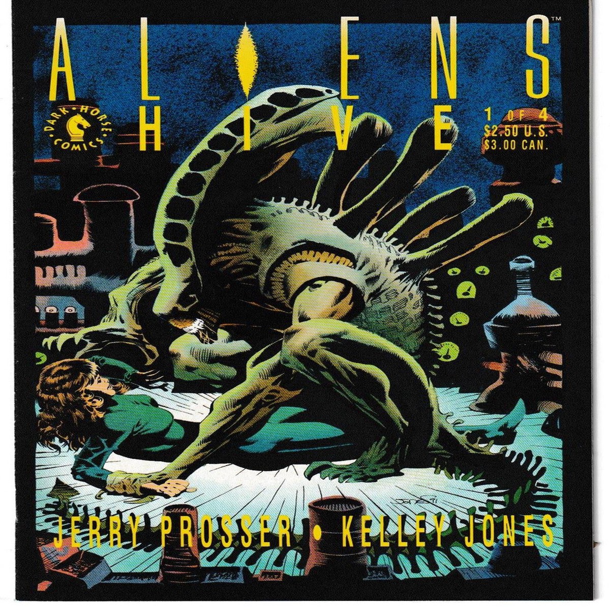 ALIENS HIVE #1, 2, 3 & 4 (OF 4) (DARK HORSE 1992)