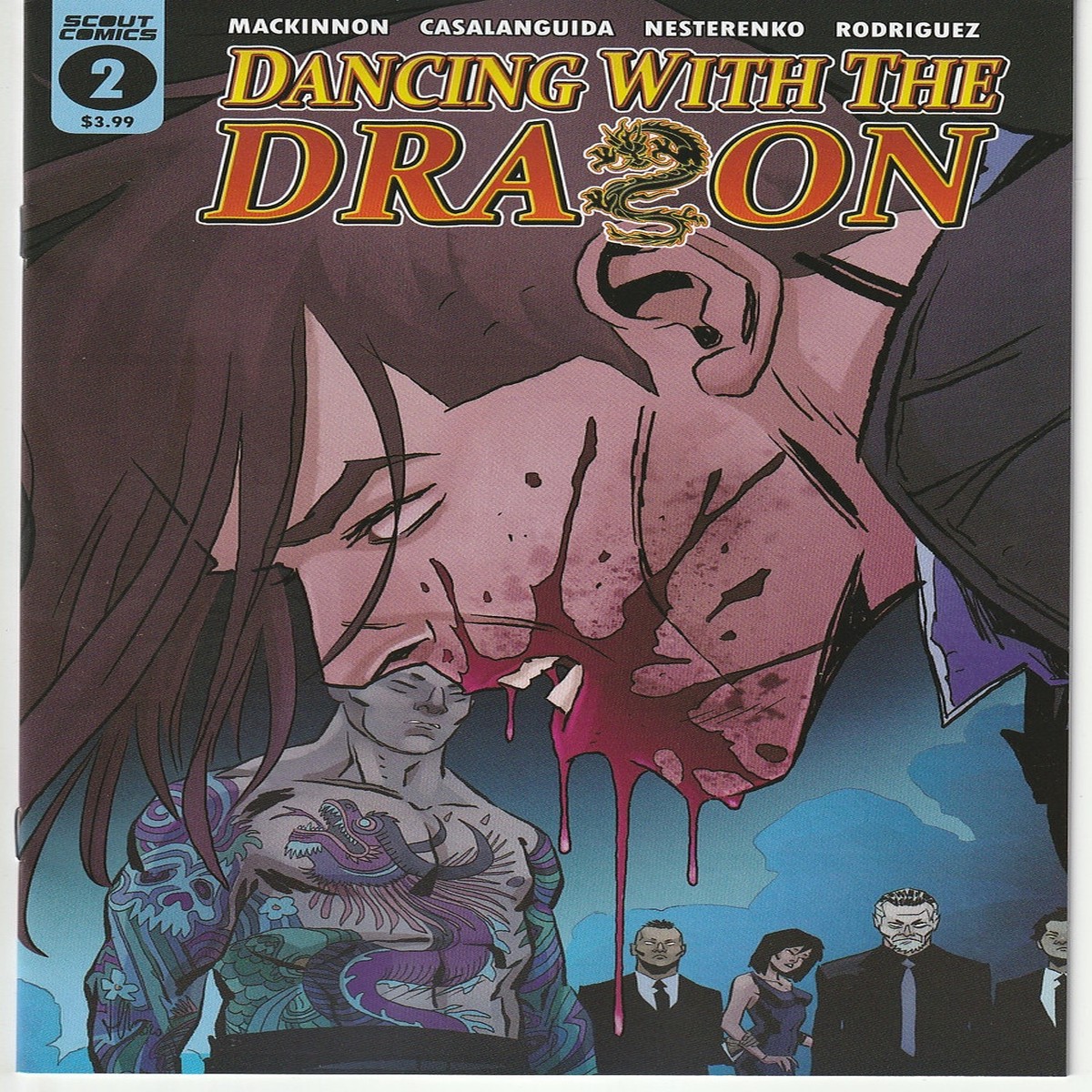 DANCING WITH DRAGON #2 (OF 4) (SCOUT 2021) "NEW UNREAD"