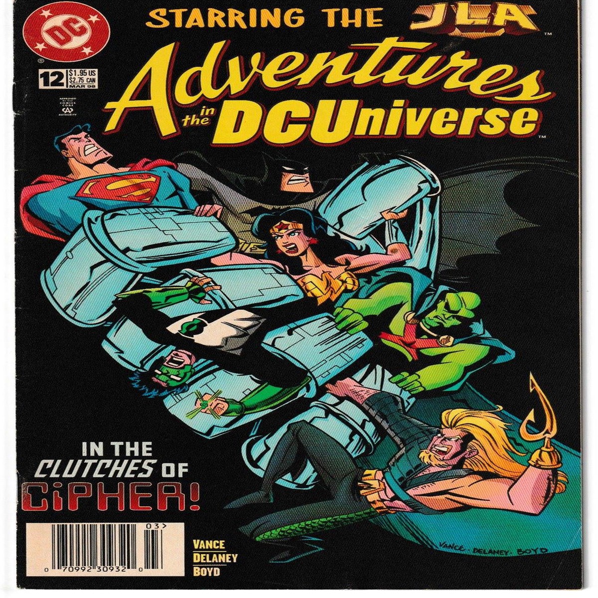 ADVENTURES IN THE DC UNIVERSE #12 (DC 1998)