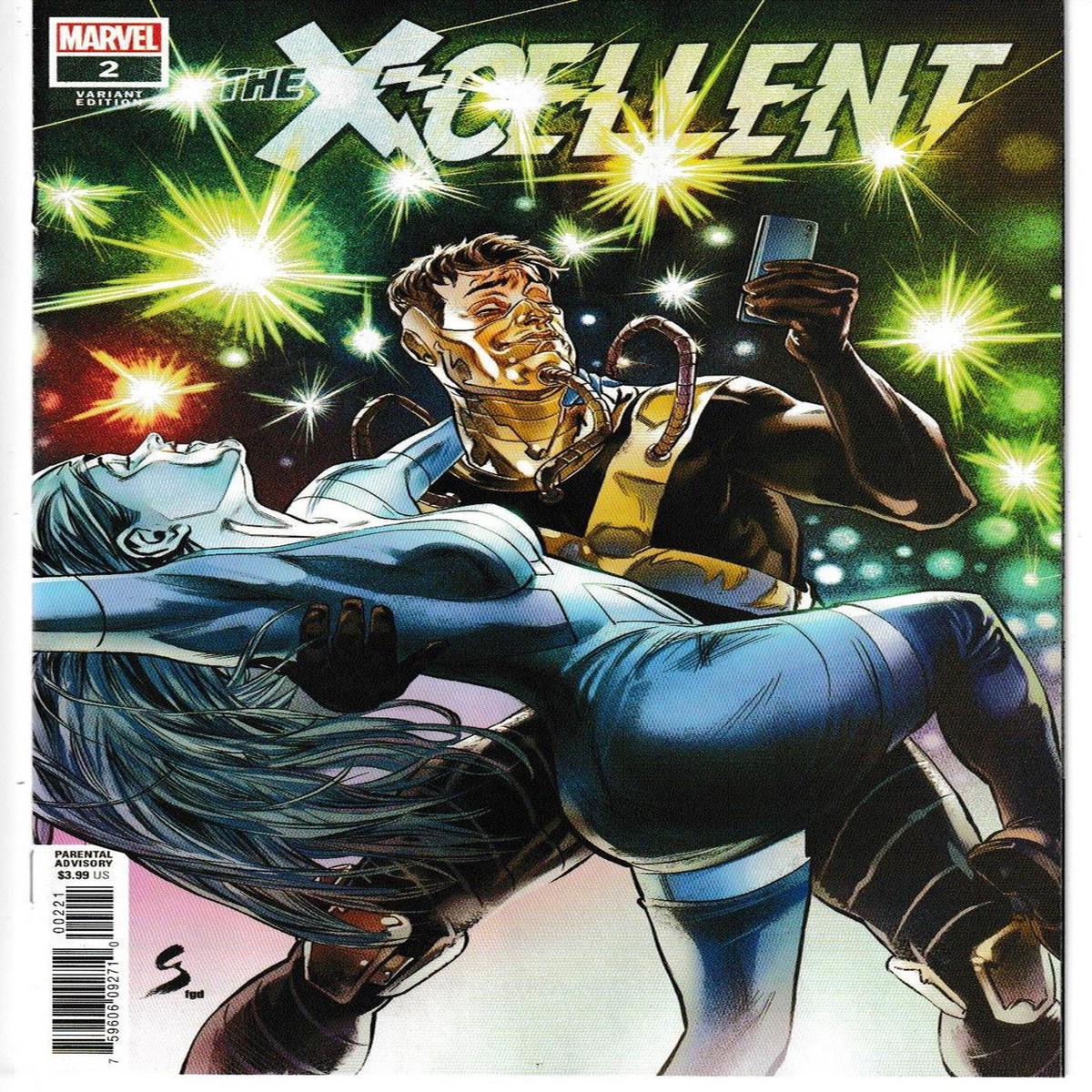 X-CELLENT #2 SHAW VAR (MARVEL 2022) "NEW UNREAD"