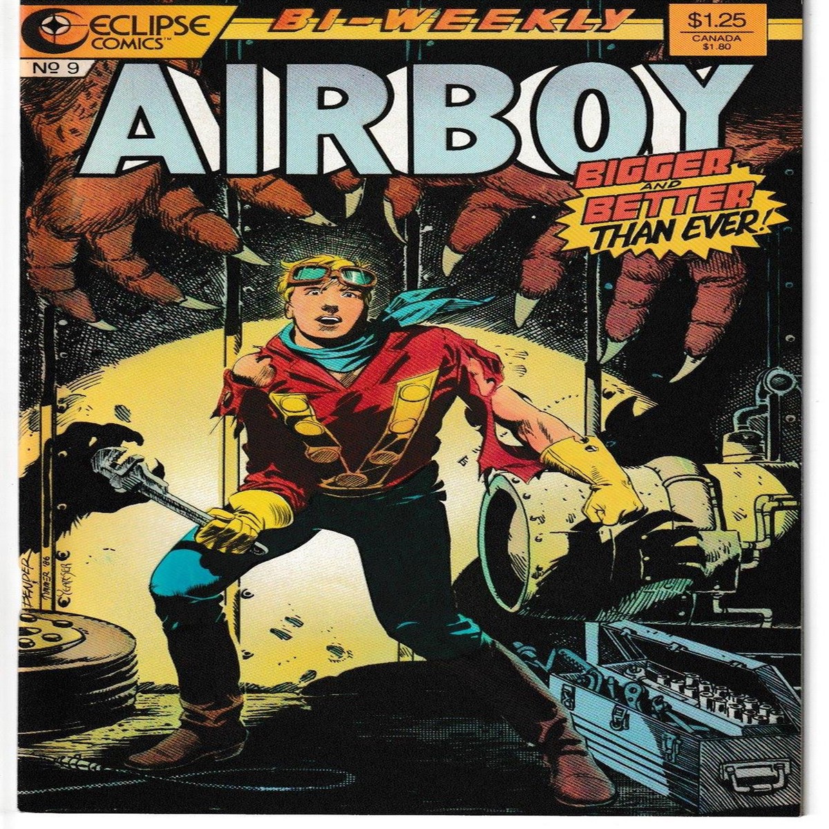 AIRBOY #09 (ECLIPSE 1986)
