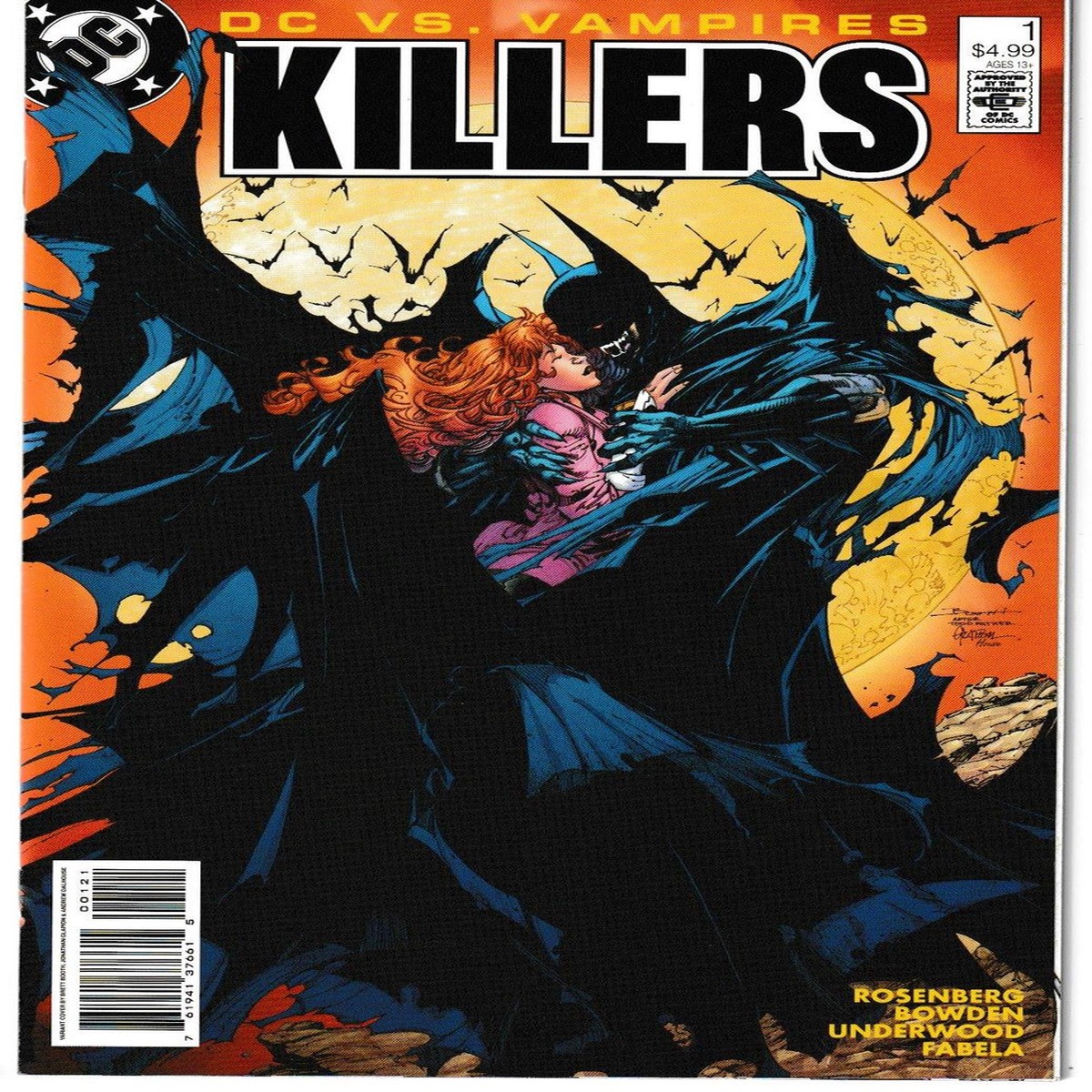 DC VS VAMPIRES KILLERS #1 CVR B (DC 2022) "NEW UNREAD"