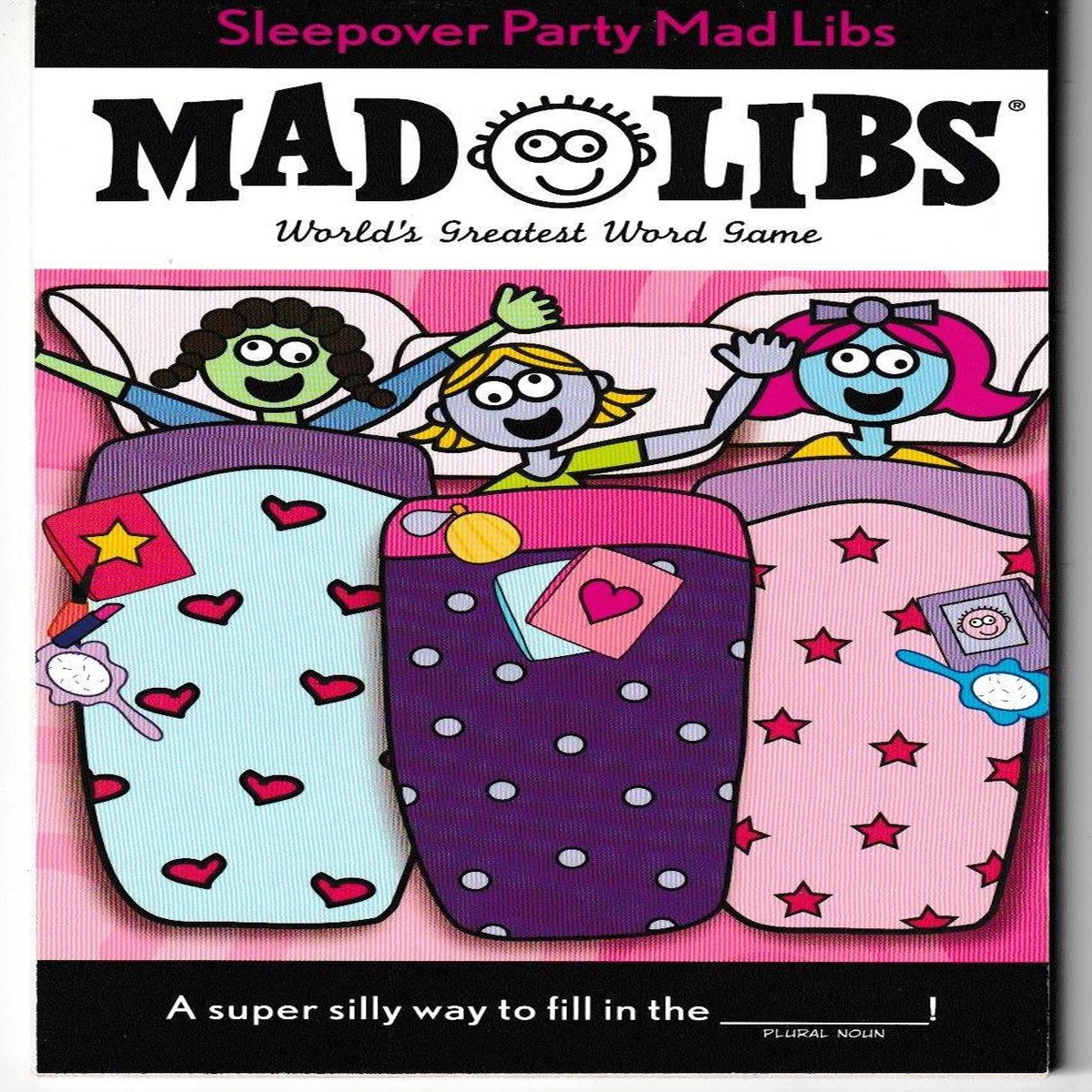 Sleepover Party Mad Libs