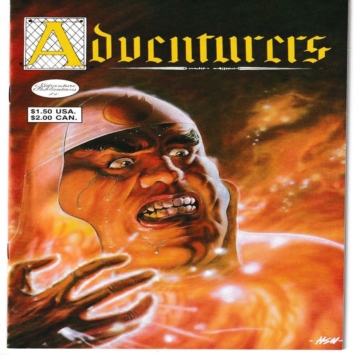 ADVENTURERS #4 (ADVENTURE 1986)