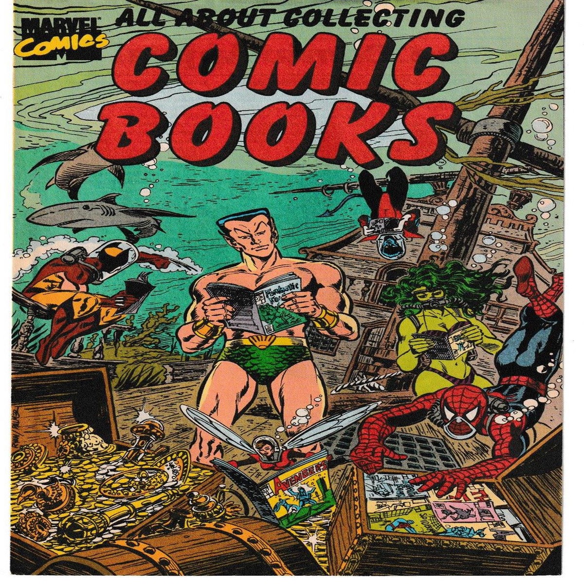 ALL ABOUT COLLECTING COMIC BOOKS (MARVEL 1989)