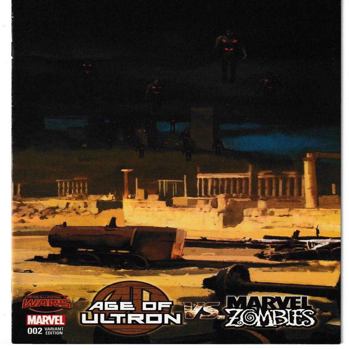 AGE OF ULTRON VS MARVEL ZOMBIES #2 LANDSCAPE VAR (MARVEL 2015) "NEW UNREAD"