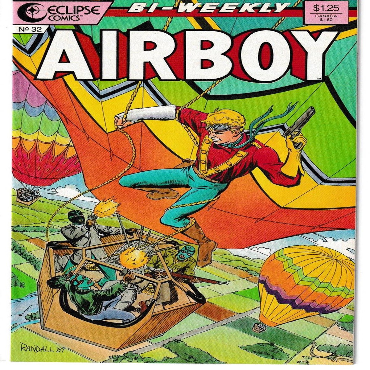 AIRBOY #32 (ECLIPSE 1987)
