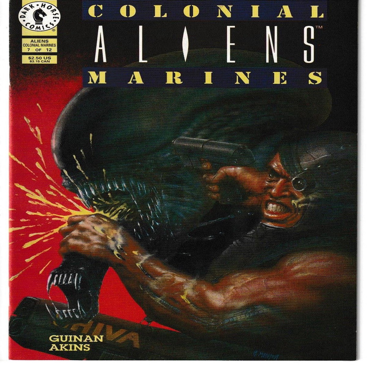 ALIENS COLONIAL MARINES #07 (DARK HORSE 1993)