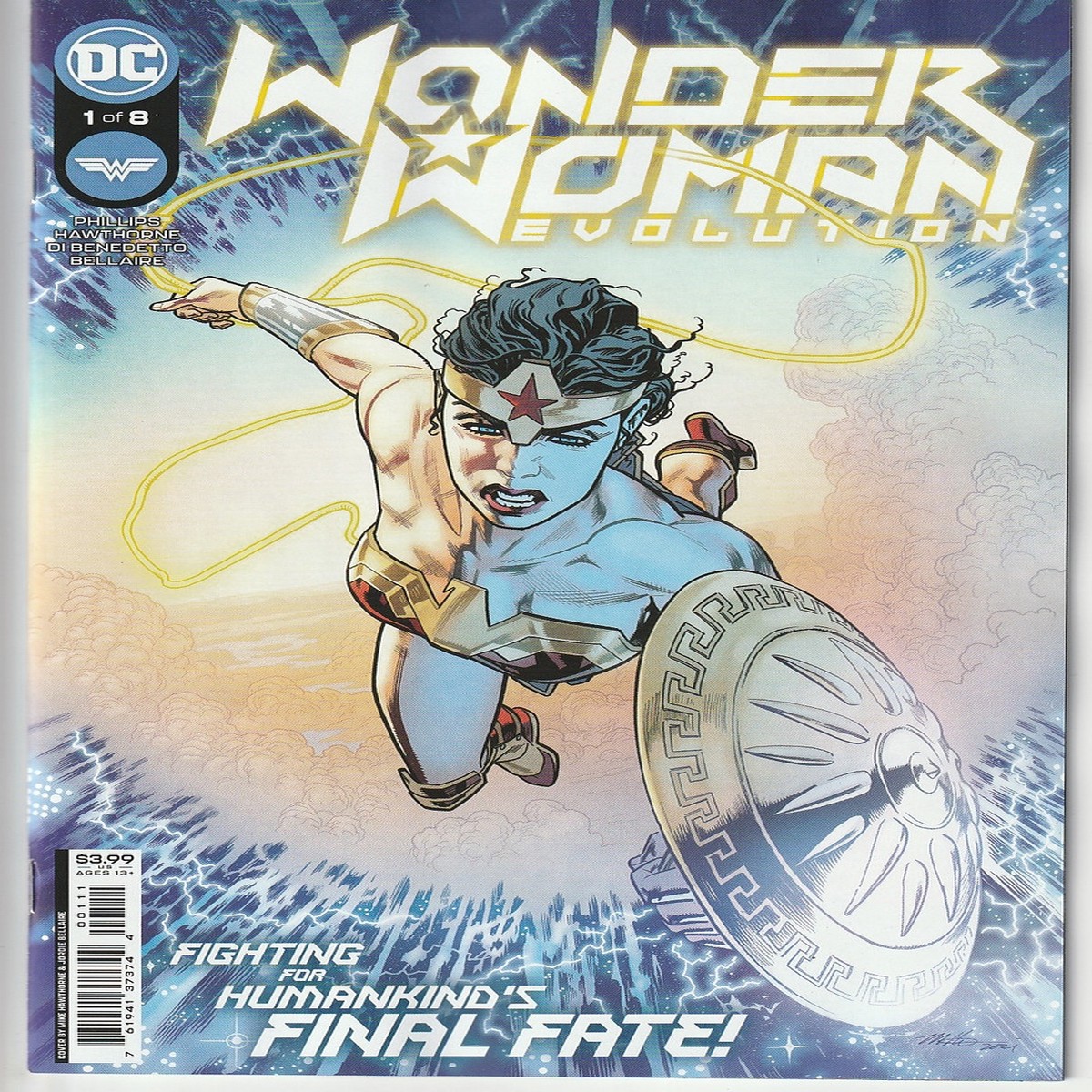 WONDER WOMAN EVOLUTION #1 (OF 8) CVR A (DC 2021) "NEW UNREAD"