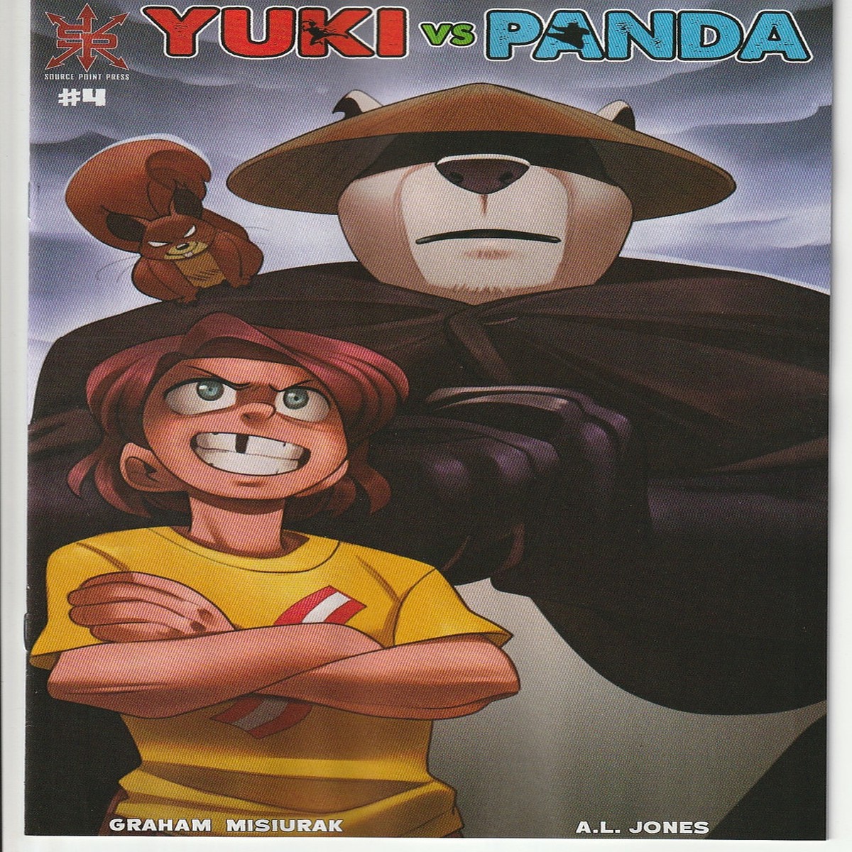 YUKI VS PANDA #4 (SOURCE POINT PRESS 2021) “NEW UNREAD”